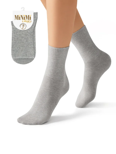 MINIMI носки женские мини котон 1203 grigio chiaro р.39-41